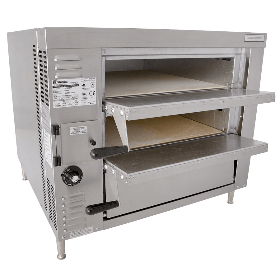 Gas pizza oven