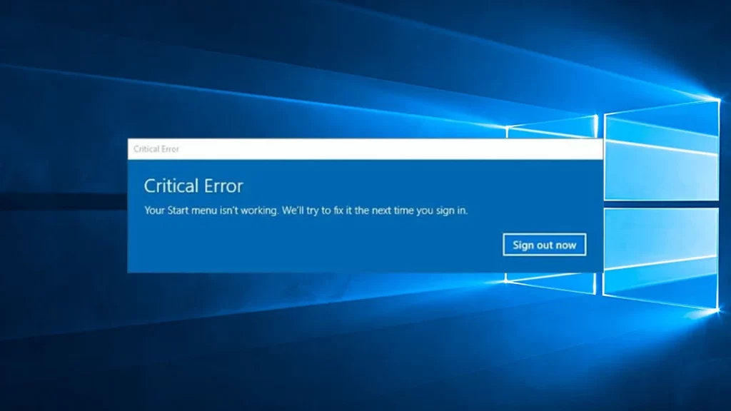 Windows Error